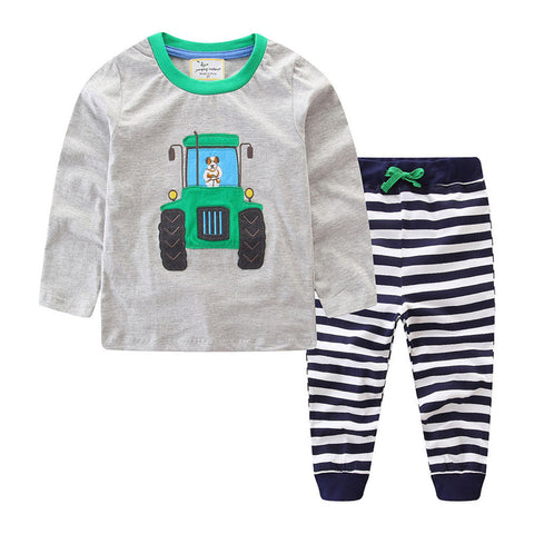 Tractor Shirt and Pants Set